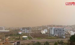 Alanya’ya çamur yağdı