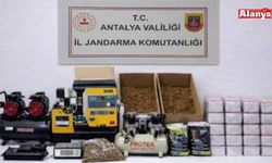 Alanya’da jandarmadan kaçak tütün operasyonu
