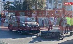 Alanya’da otomobil ile motosiklet çarpıştı: 1 ölü, 1 yaralı