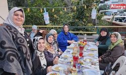 Alanya’da vefa sofrası kuruldu