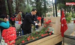 Alanya'da şehitler dualarla anıldı