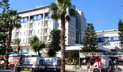 5 yıldızlı otelde yangın paniği
