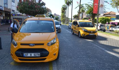 Alanya'da taksimetre ücretlerine zam yapıldı