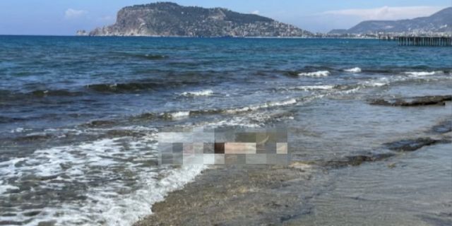 Alanya'da denizde erkek cesedi bulundu