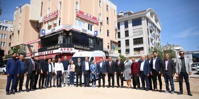 MHP Antalya Milletvekili adayları Fidan ve Coşkun’dan Alanya’ya ziyaret