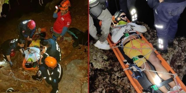 Alanya’da yamaç paraşütü kazasında ekipler seferber oldu |Polanyalı turist 10 saatte kurtarıldı
