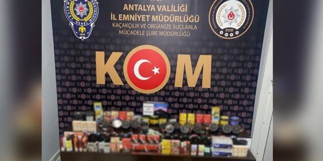 Antalya polisinden Alanya’da şok baskın