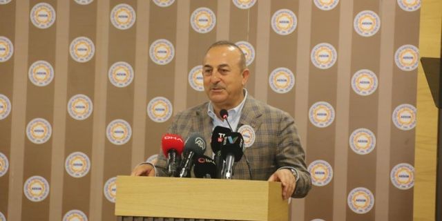 Çavuşoğlu, Antalya'da konuştu: Erdoğan gitsin' diyenlerin pabucunu kaç seçimdir dama atıyoruz