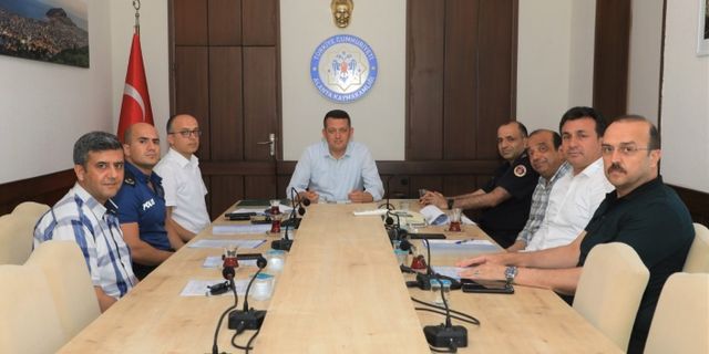 Alanya’da Sınav Koordinasyon Kurulu Toplantısı yapıldı