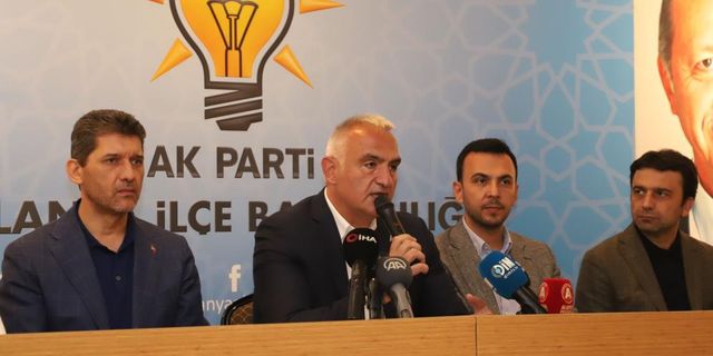 Bakan Ersoy: Alanya turizmin başkenti, sorunlarını çözmemiz gerek