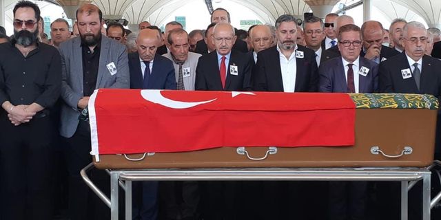Kemal Kılıçdaroğlu’nun başdanışmanı son yolculuğuna uğurlandı