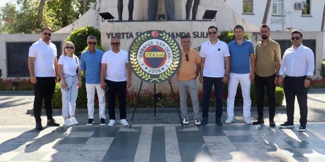 Alanya'da 'Dünya Fenerbahçeliler Günü'nü kutladılar