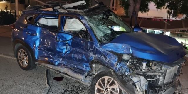 Alanya'daki korkunç kazada 1 kişi hayatını kaybetti