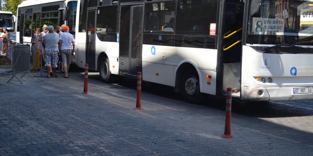Alanya'da otobüste para devri bitiyor 