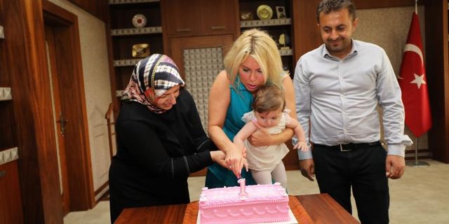 Türkiye’nin ikinci rahim nakli bebeği 1 yaşında