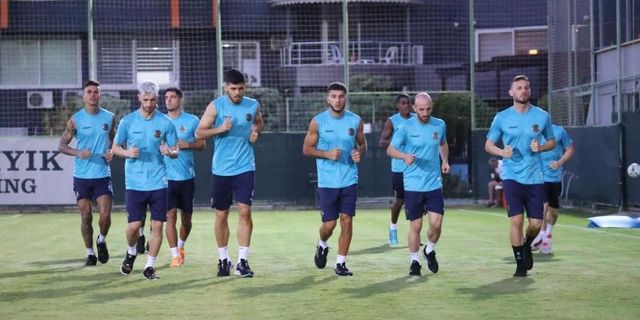 Alanyaspor, Karagümrük maçı hazırlıklarına başladı
