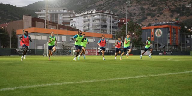 Alanyaspor, Gaziantep maçının hazırlıklarına başladı