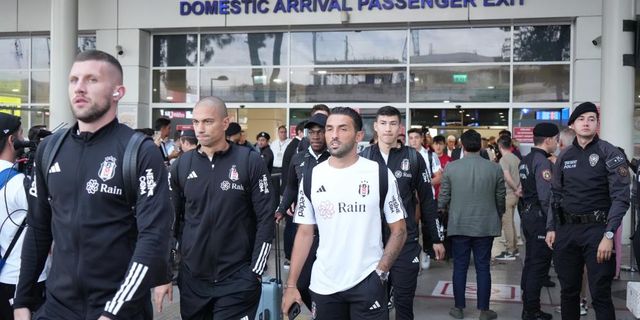 Beşiktaş, Antalya'ya geldi