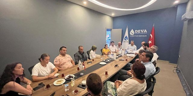 DEVA Partisi Alanya genel kurula gidiyor