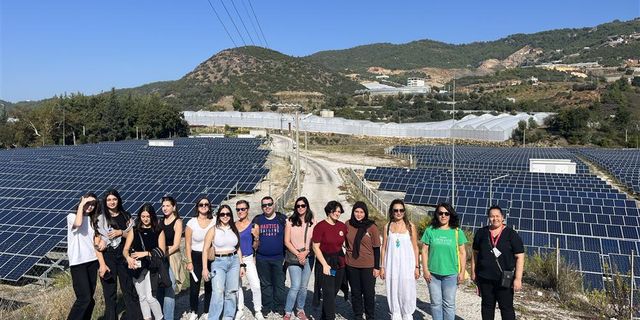 Alanya’da Erasmus öğrencilerinden GES’e ziyaret