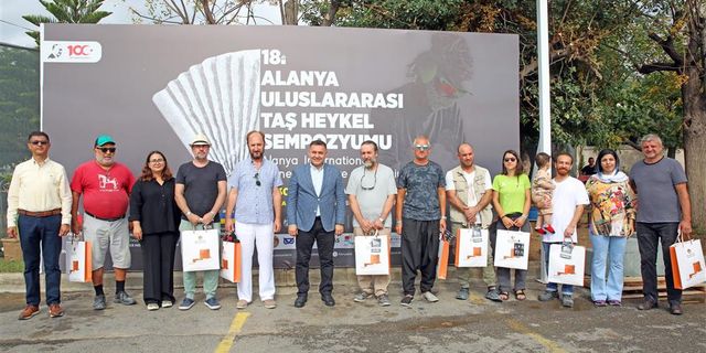 18. Uluslararası Alanya Taş Heykel Sempozyumu başladı