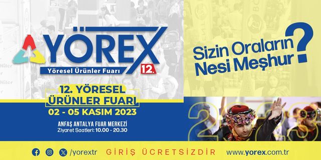 Alanya'nın yöresel ürünleri YÖREX'te tanıtılacak