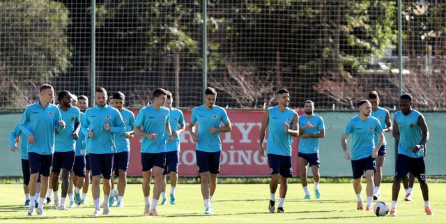Alanyaspor, Beşiktaş maçının hazırlıklarını tamamladı