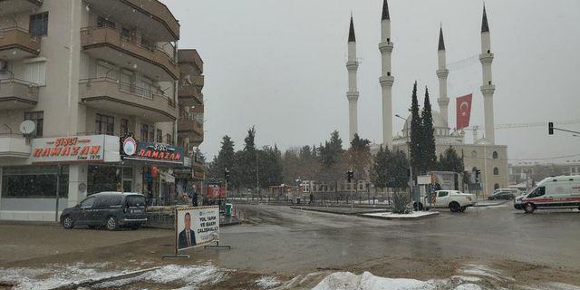 Antalya'nın o ilçesinde kar yağışı başladı