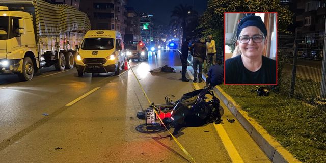 Alanya’da motosikletin çarptığı 61 yaşındaki kadın öldü