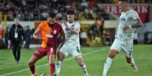 Alanyaspor lider Galatasaray’a boyun eğdi