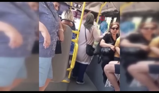 Alanya’da halk otobüsü şoförü ile yolcu arasında tartışma çıktı | VİDEO HABER