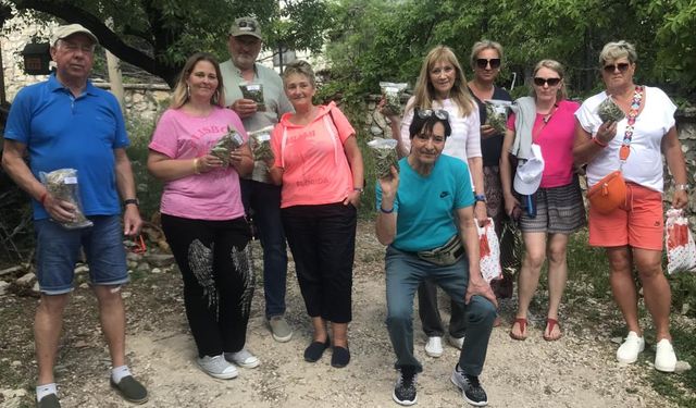 Turistler yıllardır aradıkları şifayı Antalya'nın doğasında buldular