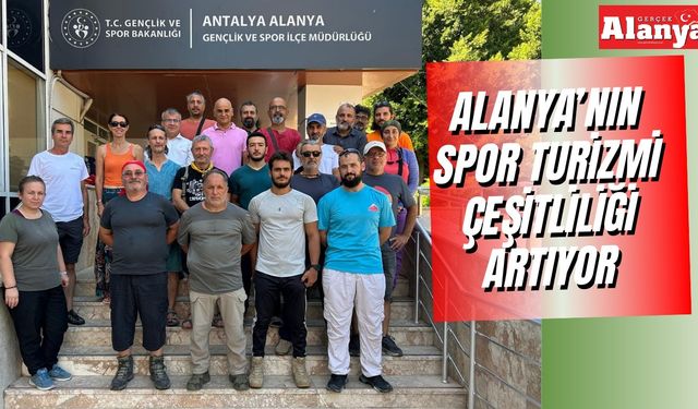 Alanya’ya gelen dağcılar Sapadere Kanyonu’na tırmanacak