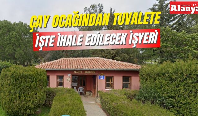 Alanya Kalesi’ndeki tuvaletin bedeli 40 bin TL