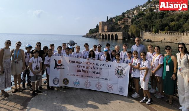 Kültürün İzinde Bilimin Peşinde projesi Alanya’da