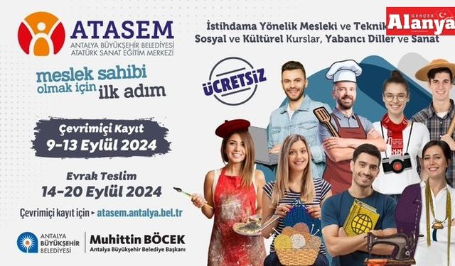 ATASEM kayıtları başlıyor