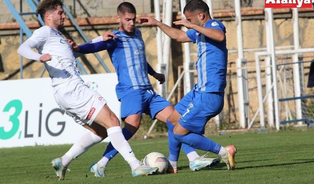 Alanya 1221 FK’nin zorlu deplasman yenilgisi