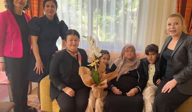 Alanyalı hayırsevere ‘Vefa’ ziyareti