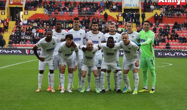 Alanyaspor deplasmandan eli boş döndü