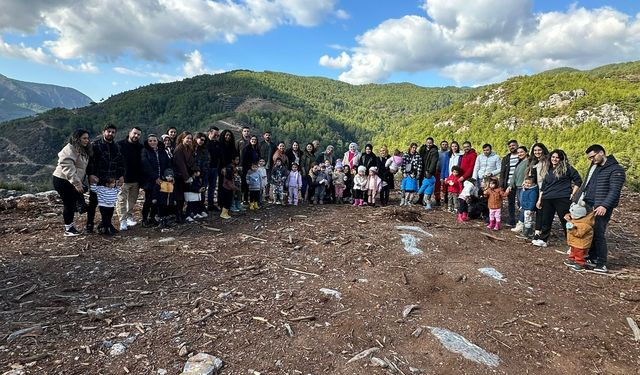 Kırmızı Ev Gündüz Bakımevi’nden doğaya destek