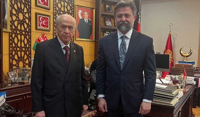 MHP TEŞKİLATI LİDERLE BULUŞTU