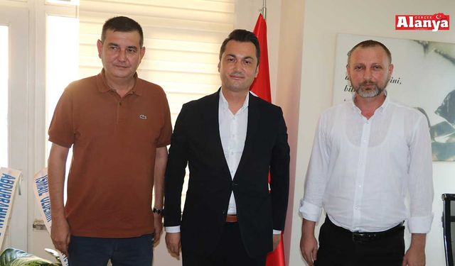 Kaymakam Öztürk’ten gazetemize ziyaret