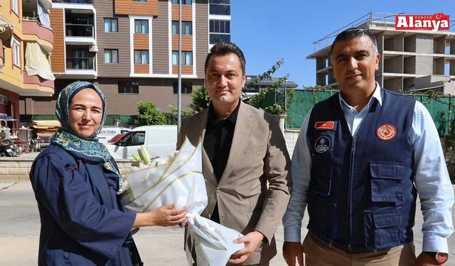 Yangınların ardından Kaymakam Öztürk’ten orman işletme müdürlüğü ve itfaiyeye ziyaret