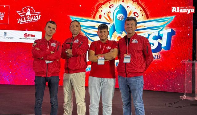 Alanya MTAL Teknofest’te gururlandırdı