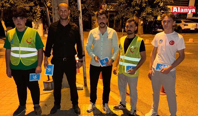Alanya Ülkü Ocakları’ndan Ahilik Haftası’nda anlamlı çalışma