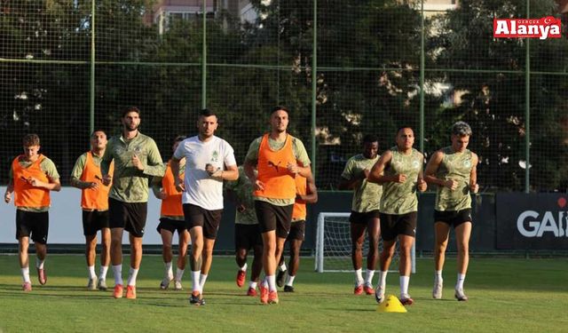Alanyaspor, Kocaelispor maçı hazırlıklarına başladı