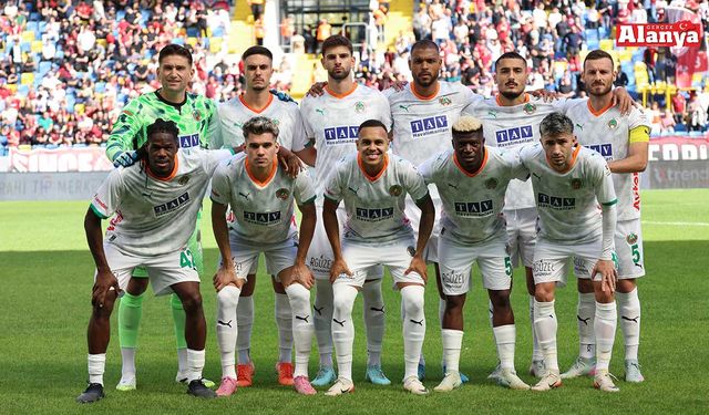 Alanyaspor beraberliğe razı oldu