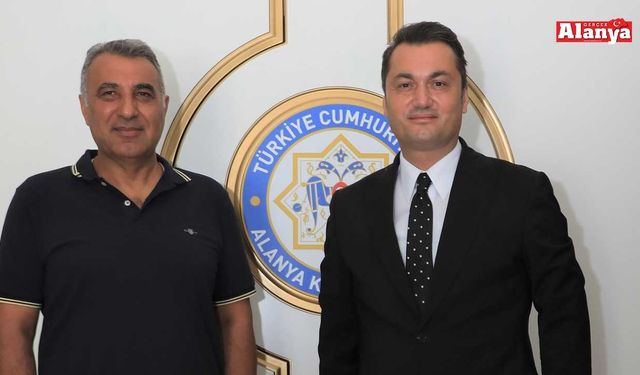 Mustafa Harputlu’dan Kaymakam Öztürk’e ziyaret