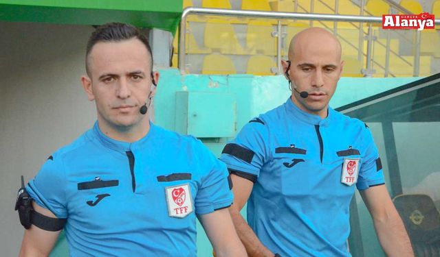 Alanya 1221 FK'nın maçını Ramazan Doğanay yönetecek