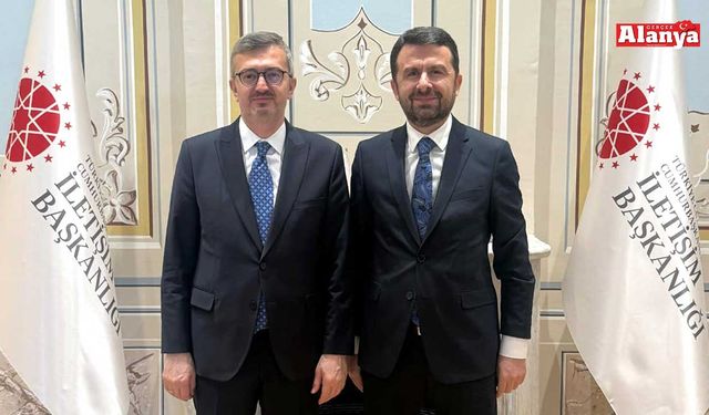 İletişim Başkanı Duran, Abdulkadir Çay’ı kabul etti